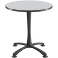 Gray/Black Round Sitting-Height Chair X8000