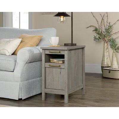 Mystic Oak End Table with Storage R508