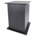 Black Pedestal Aquarium Stand V396