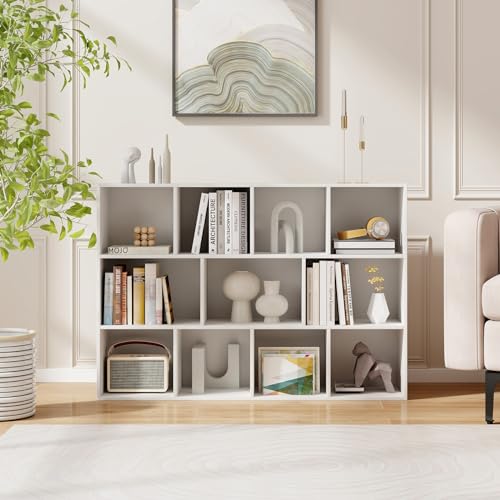 White 11 Cube Wooden Bookcase O842064
