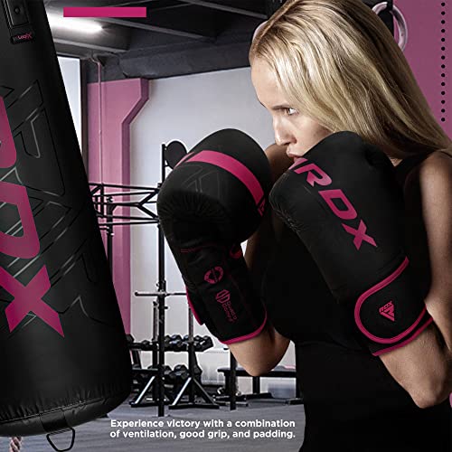 Women Boxing Gloves Maya Hide Leather 8 10 12 14 16 Oz B340106