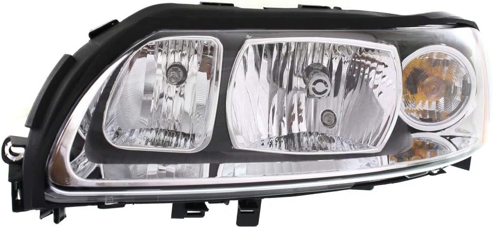 Volvo S60 Headlight Assembly 2005-2009 Pair Halogen F600466