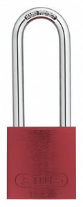 Keyed Padlock, 1-1/2x22w, pk6 M75052