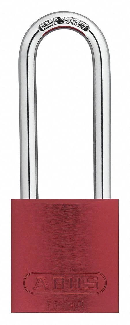 Keyed Padlock, 1-1/2x22w, pk6 M75052