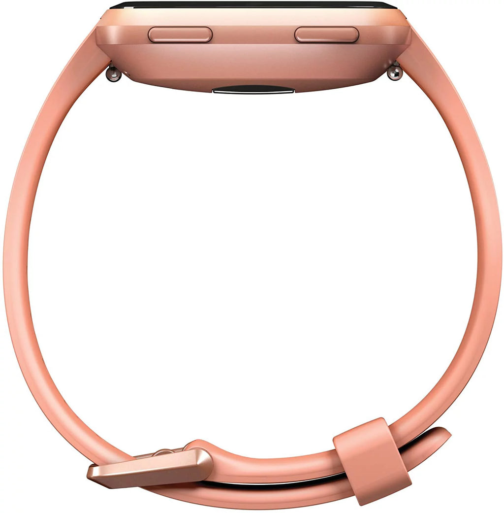 Used Peach Rose Gold Aluminium Smart Watch L9678
