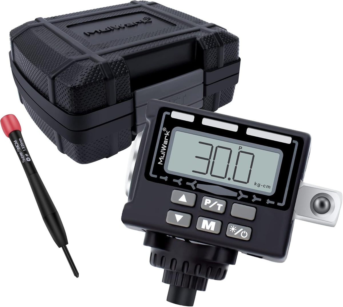 3/8 Drive Digital Torque Adapter Converter with Tire Pressure Gauge X762518