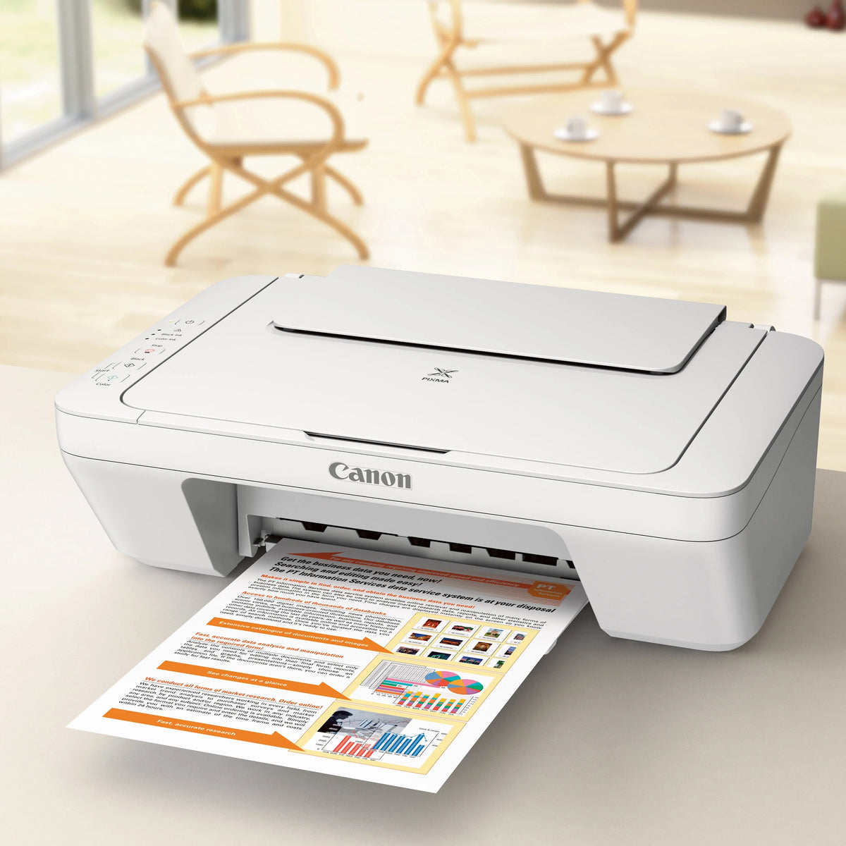 White All-in-One Color Inkjet Printer D567