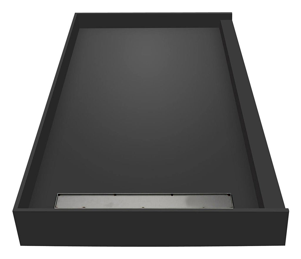 Single Threshold Shower Base with Drain O50233
