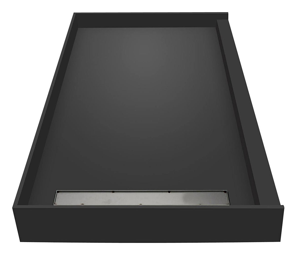 Single Threshold Shower Base with Drain O50233