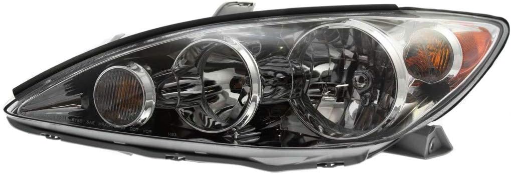 Toyota Camry Headlight Assembly 2005 2006 Passenger Side Halogen F492192