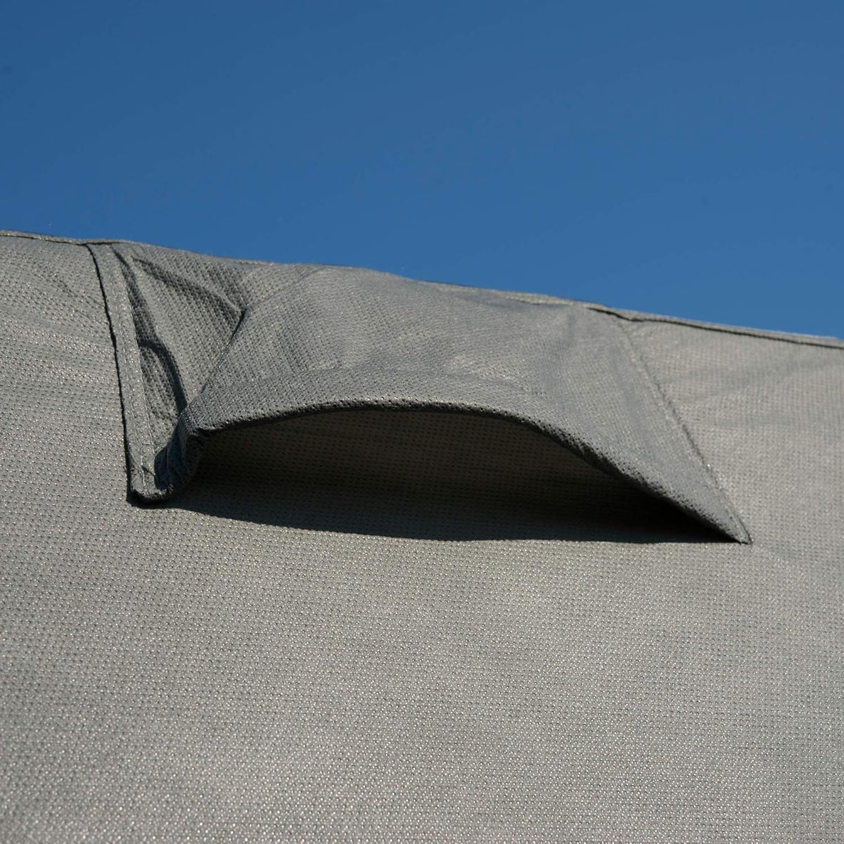 Gray Polypropylene Folding Camper RV Cover Q666003