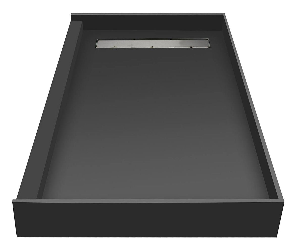 Single Threshold Shower Base with Drain O50233