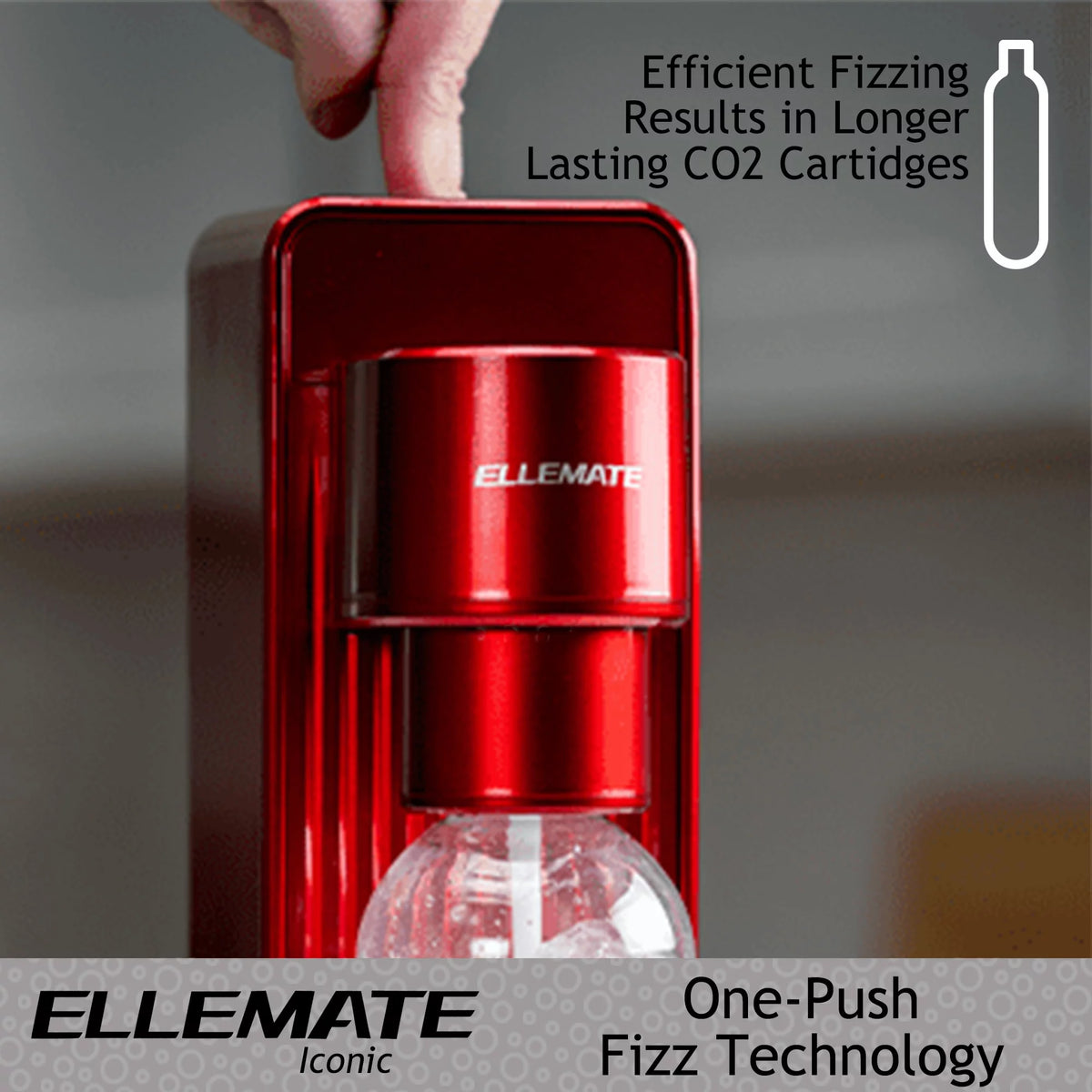 Carbonated Drink Maker with 2 CO2 Cartridges L130292