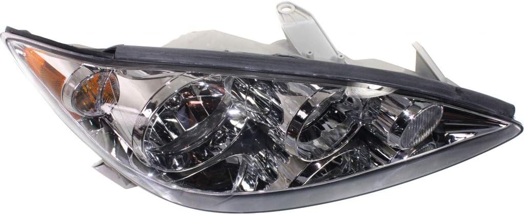 Toyota Camry Headlight Assembly 2005 2006 Passenger Side Halogen F492192