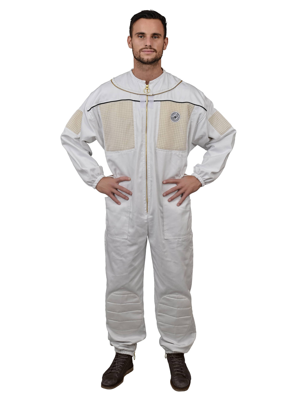 Ventilated Beekeeping Suit with Square Veil (Medium) P141148