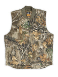 Quilt-Lined Camouflage Vest D630