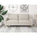 Beige Linen Sofa G1615
