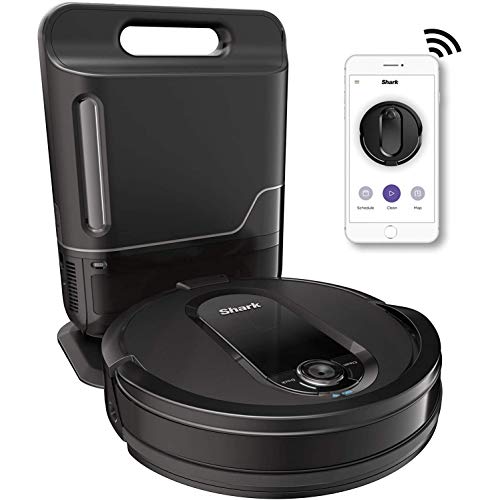 Voice Control Robot Vacuum with Home Mapping, Self-Empty Base, Cool Grey K37301