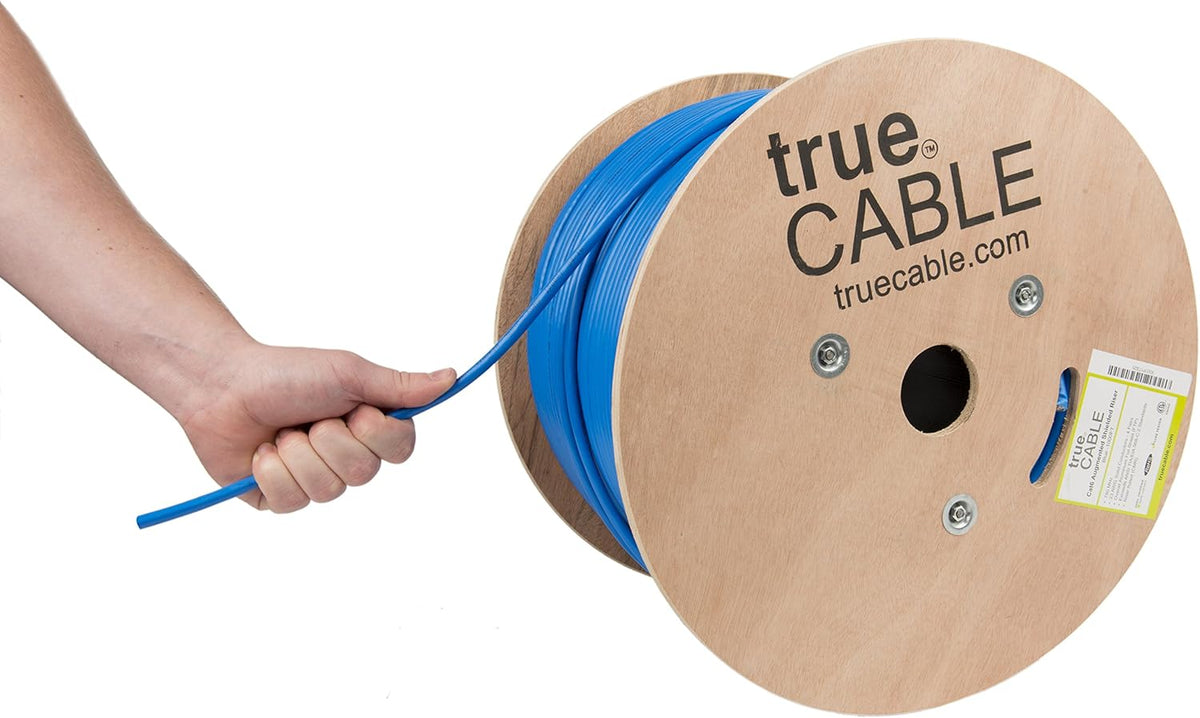 1000ft Green 23AWG Solid Bare Copper Bulk Ethernet Cable T760505