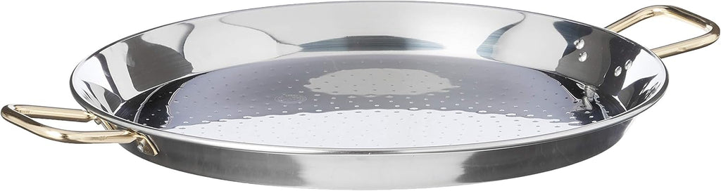 16-Inch Stainless Steel Paella Pan, 40cm Pack of 2 C989