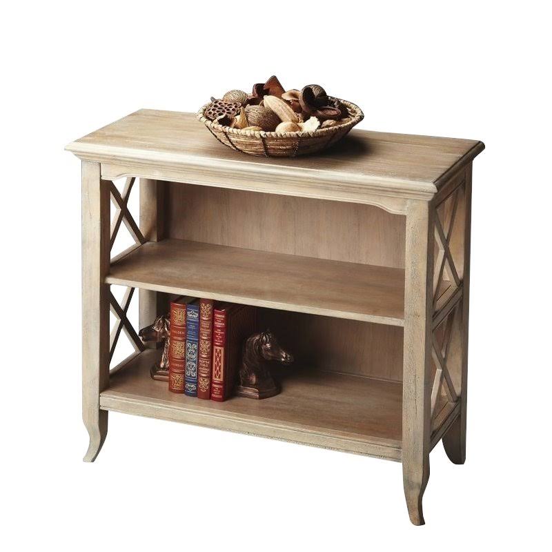 Driftwood Gray Low Bookcase L6022