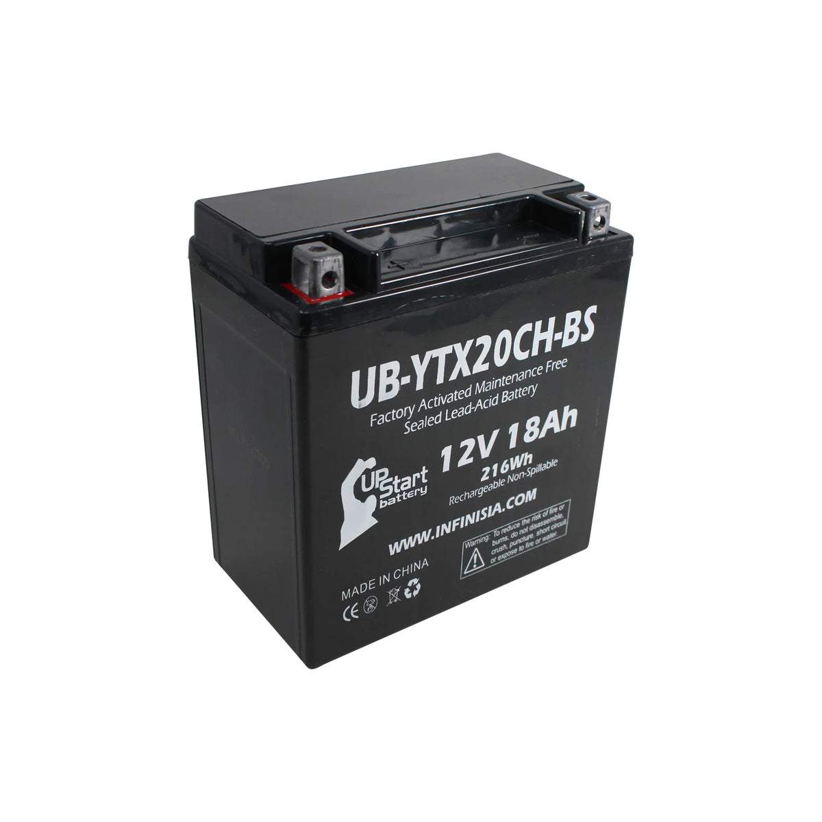 12V 18AH Maintenance Free ATV Battery N4829