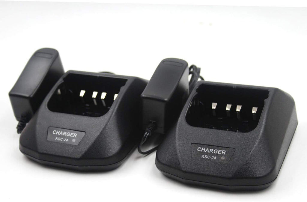 (2-Pack) Rapid Quick Charger for Kenwood Two Way Radio Battery L8158