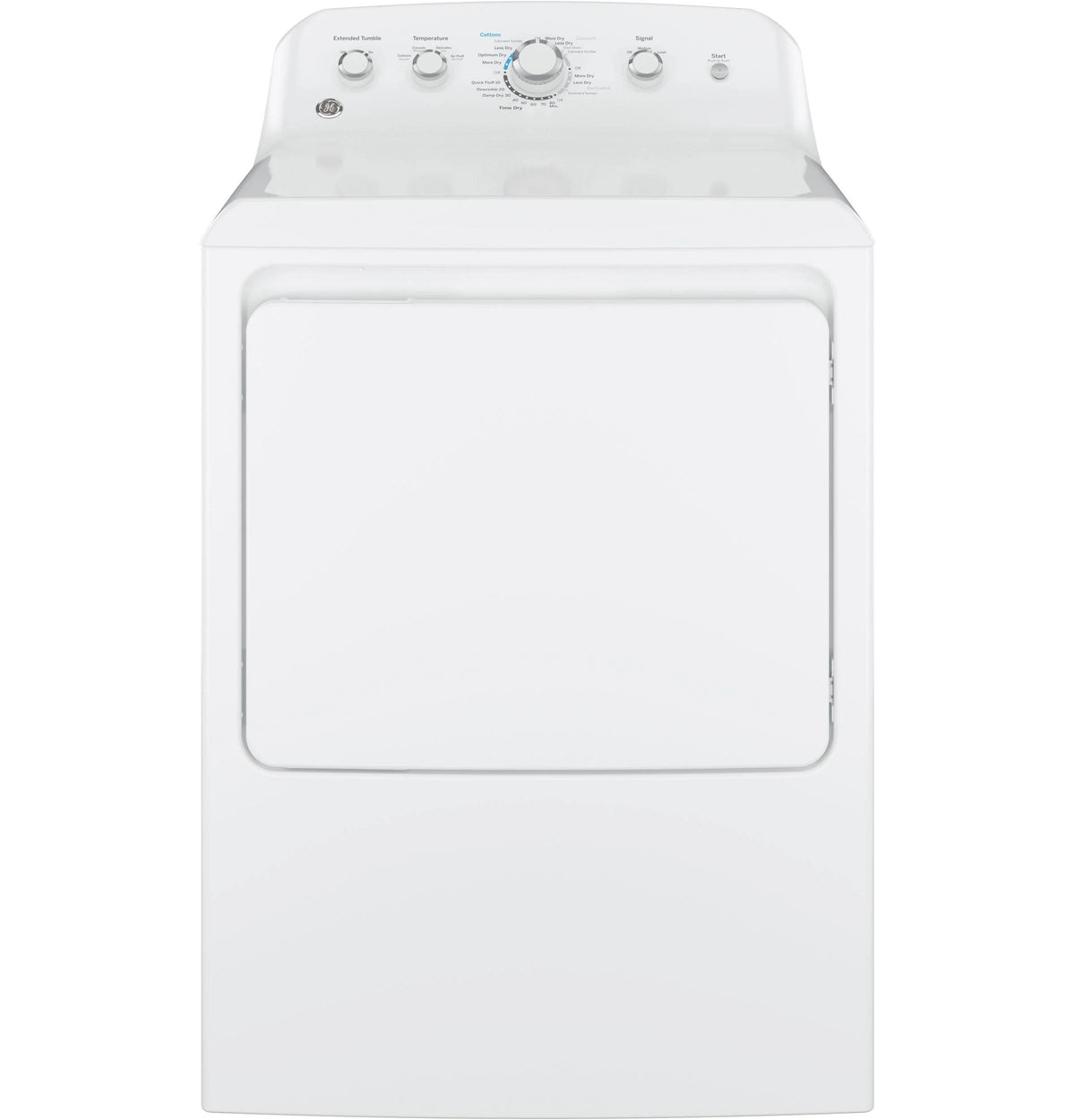 7.2 cu. ft. Aluminized Alloy Drum Electric Dryer in white F34222