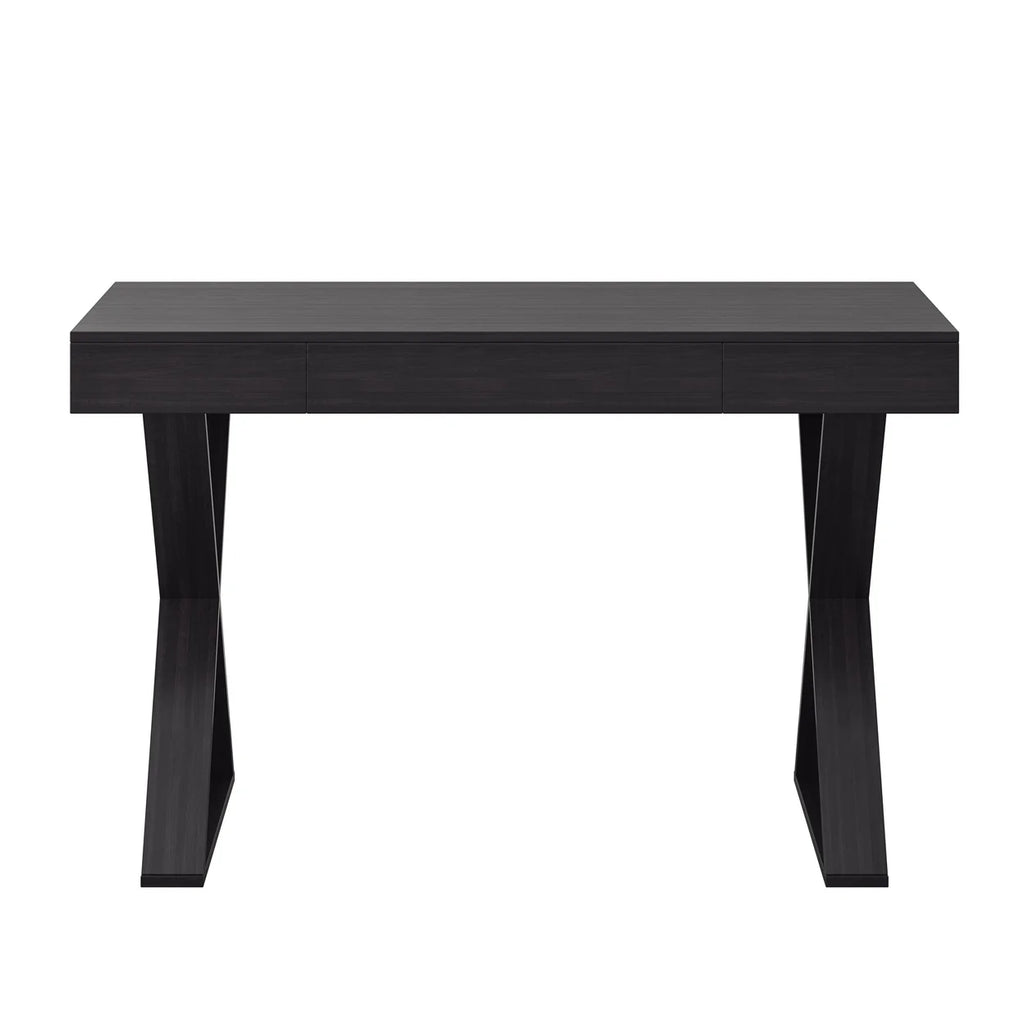 Dark Brown Engineered Wood Desk D8828