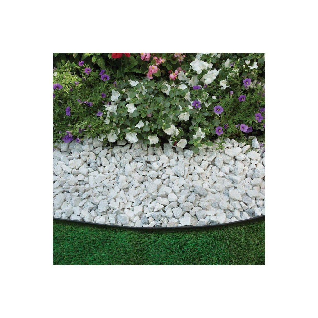 Plastic No-Dig Landscape Edging Kit, 100-Feet Q477
