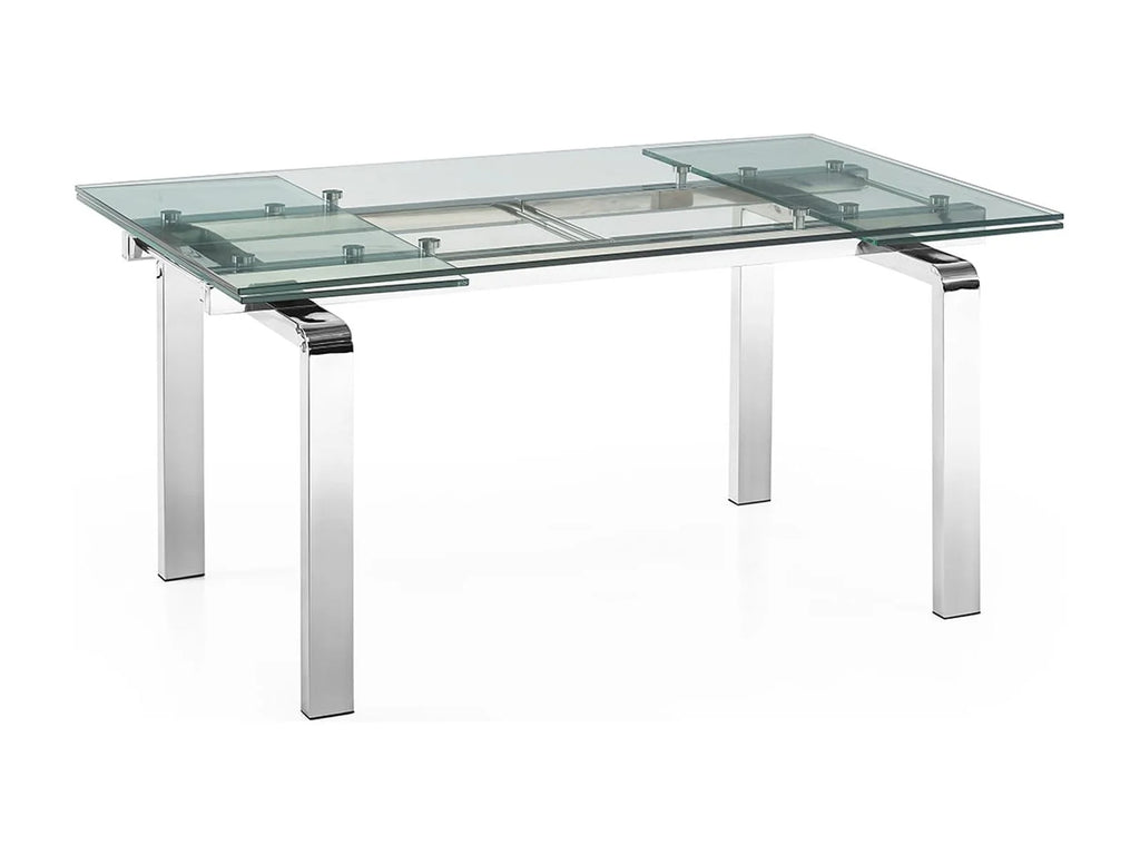 Modern Stainless Steel Extendable Dining Table K360096