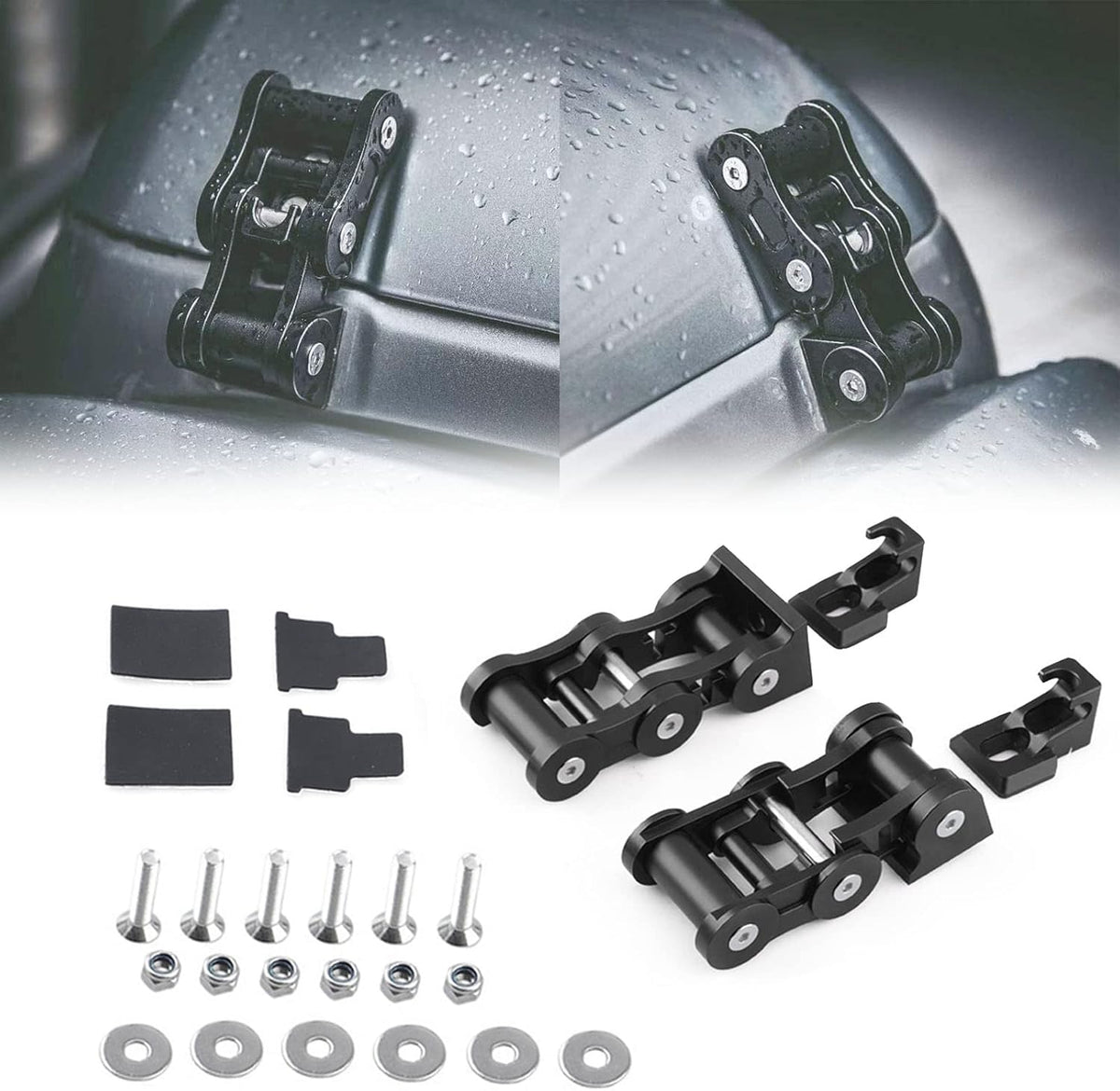 Aluminum Hood Latches 1 Pair B803072