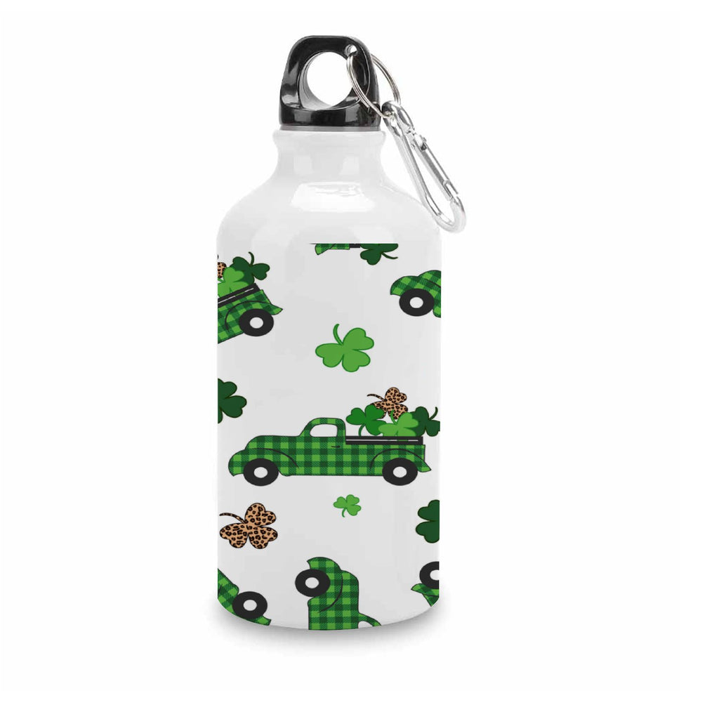 Green Truck 400ml Sport Aluminum Water Bottle with Twist Cap O8956
