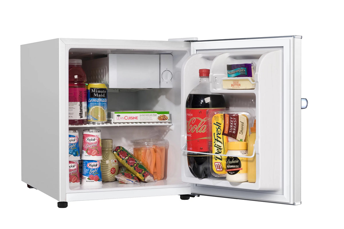 White 1.7 Cu ft Mini Fridge S156