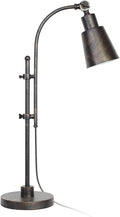 Industrial Desk Lamp Black Adjustable Metal Task Lamp L6324