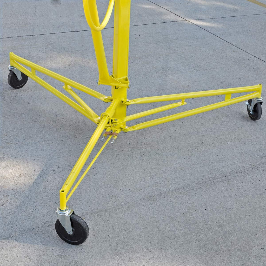 16 ft Drywall Rolling Lift Panel Hoist Jack with Caster Wheel L817275