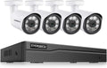 3MP HD POE NVR Security Camera System with 4 Weatherproof Bullet IP Cameras M9591