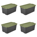30 Gal. Plastic Storage Bin Set of 4 N36090