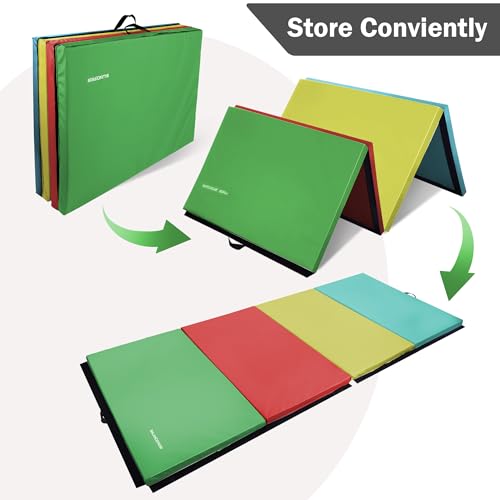 4'x8'x2" High-Density Folding Exercise Mat X6255