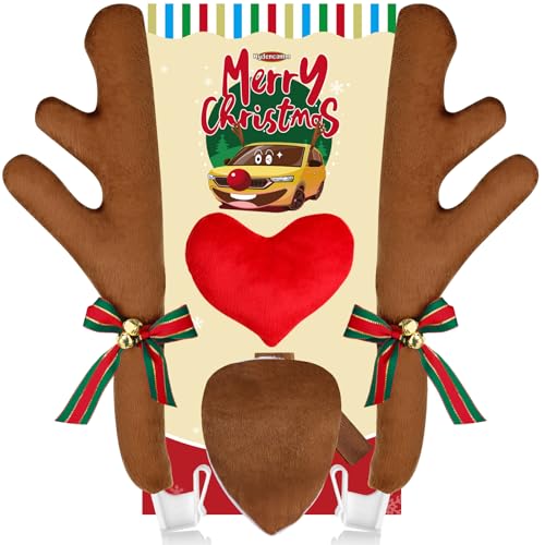 Reindeer Antlers for Cars Kit Nose and Tail S504