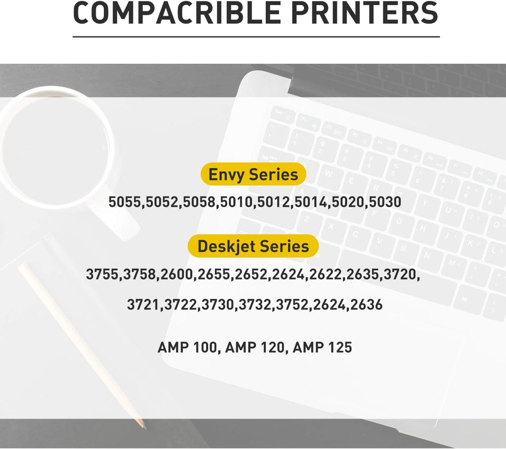 65 Black and Color Ink Cartridge Combo Pack J140