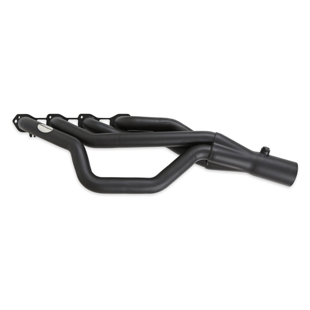 Black Painted Steel Mid-Length Headers X575