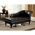 Black Storage Chaise G7250
