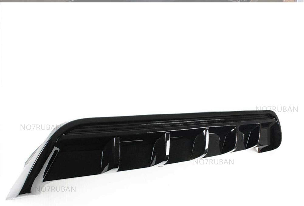 Glossy Black Rear Lip Bumper Diffuser Splitter Spoiler J433355