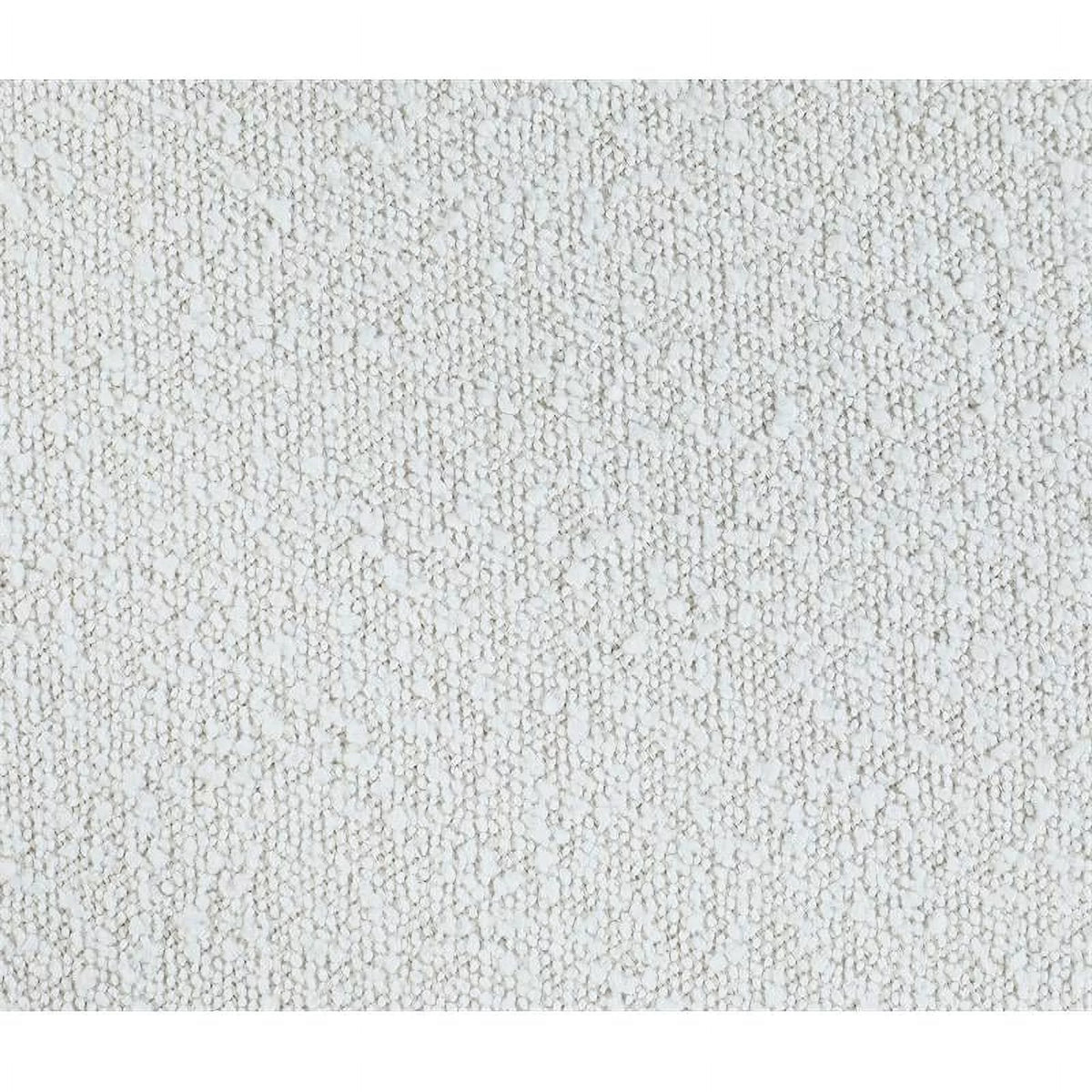 Cream Boucle Fabric Accent Chair J599
