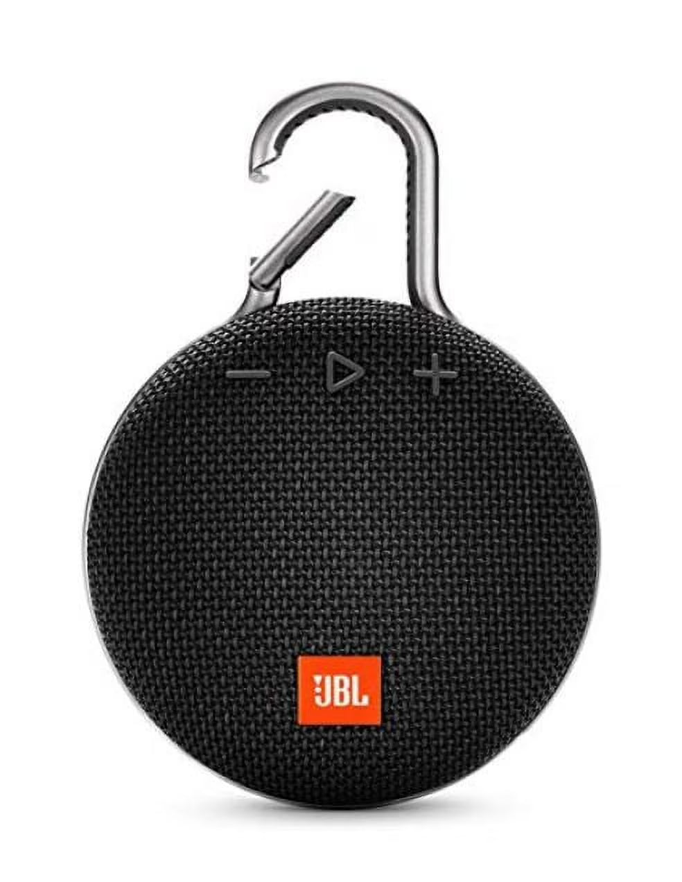 Black Portable Bluetooth Speaker with Carabiner R390