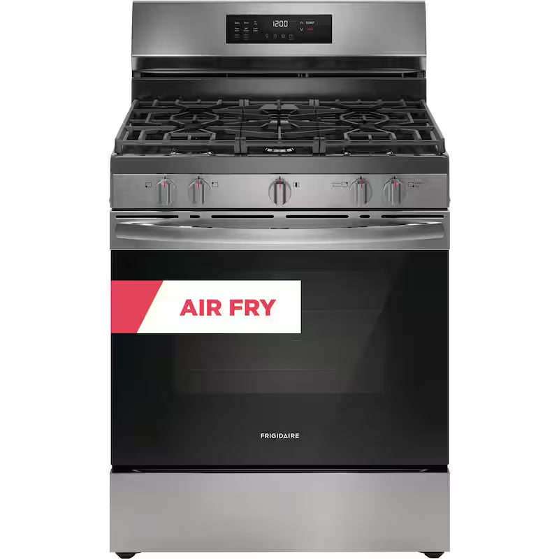5 Burner Freestanding Gas Range with Air Fry X86829
