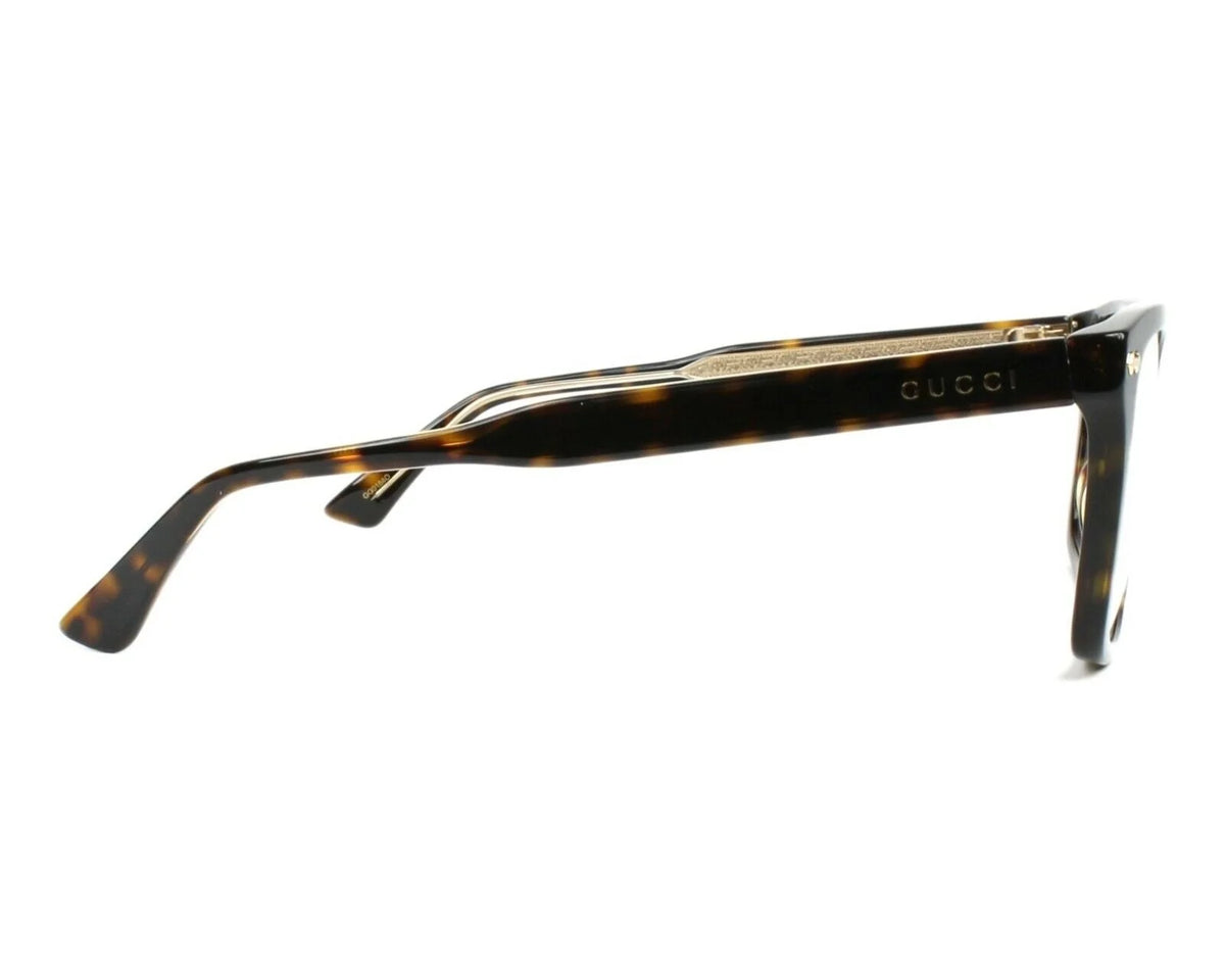 Havana Rectangular Square 50 mm Eyeglasses B1484