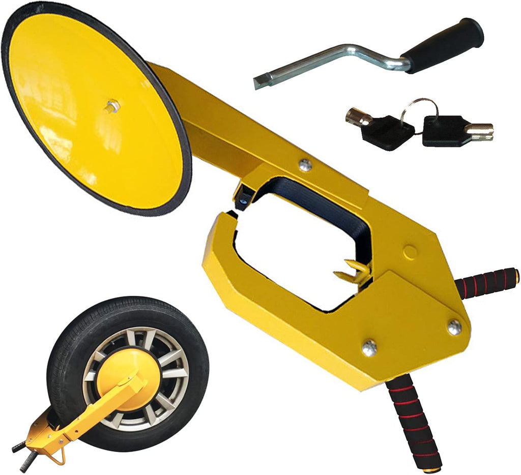 Wheel Lock Clamp Adjustable Tire Boot Lock Car Anti-Theft Lock Tire Claw Heavy Duty U933