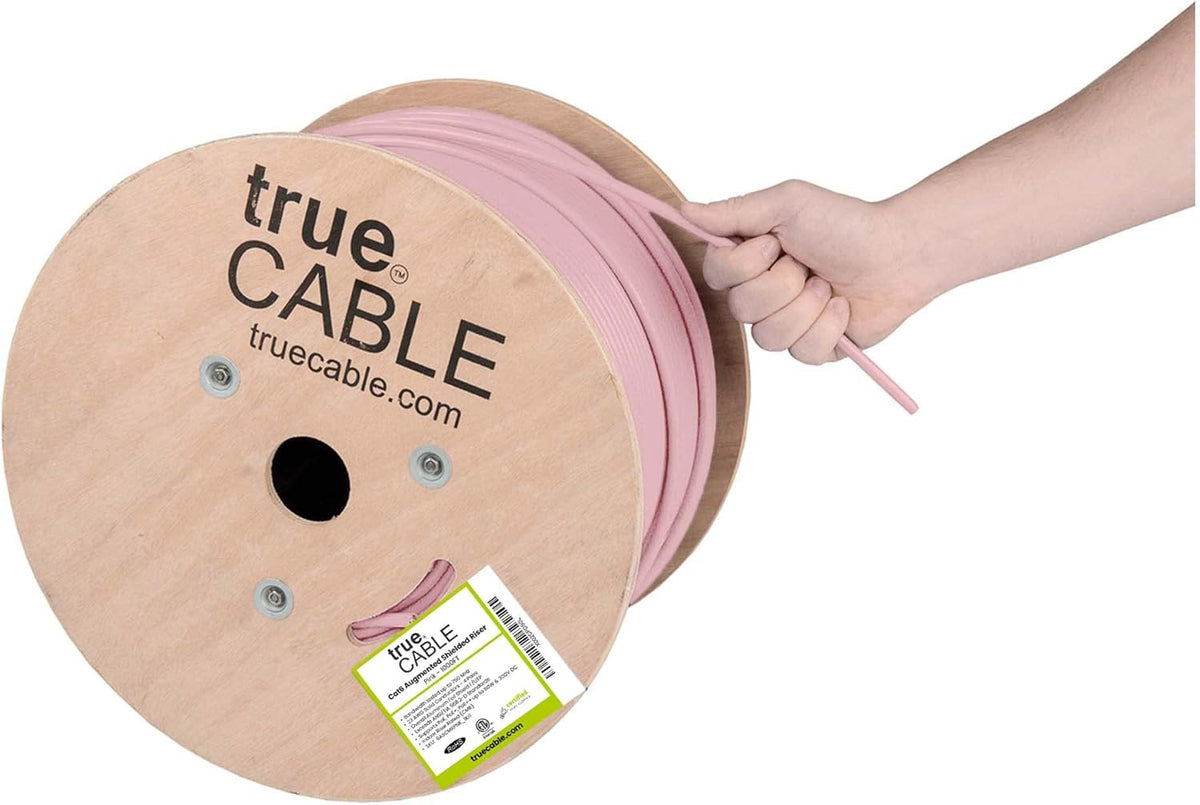 1000ft Green 23AWG Solid Bare Copper Bulk Ethernet Cable T760505